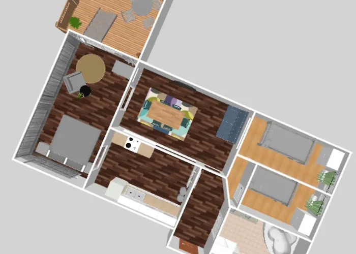 Apartment Skyline Of Jena, Luxurioes, Einzigartig, Free Wifi, Parkplatz, Klimatisiert, Zentral