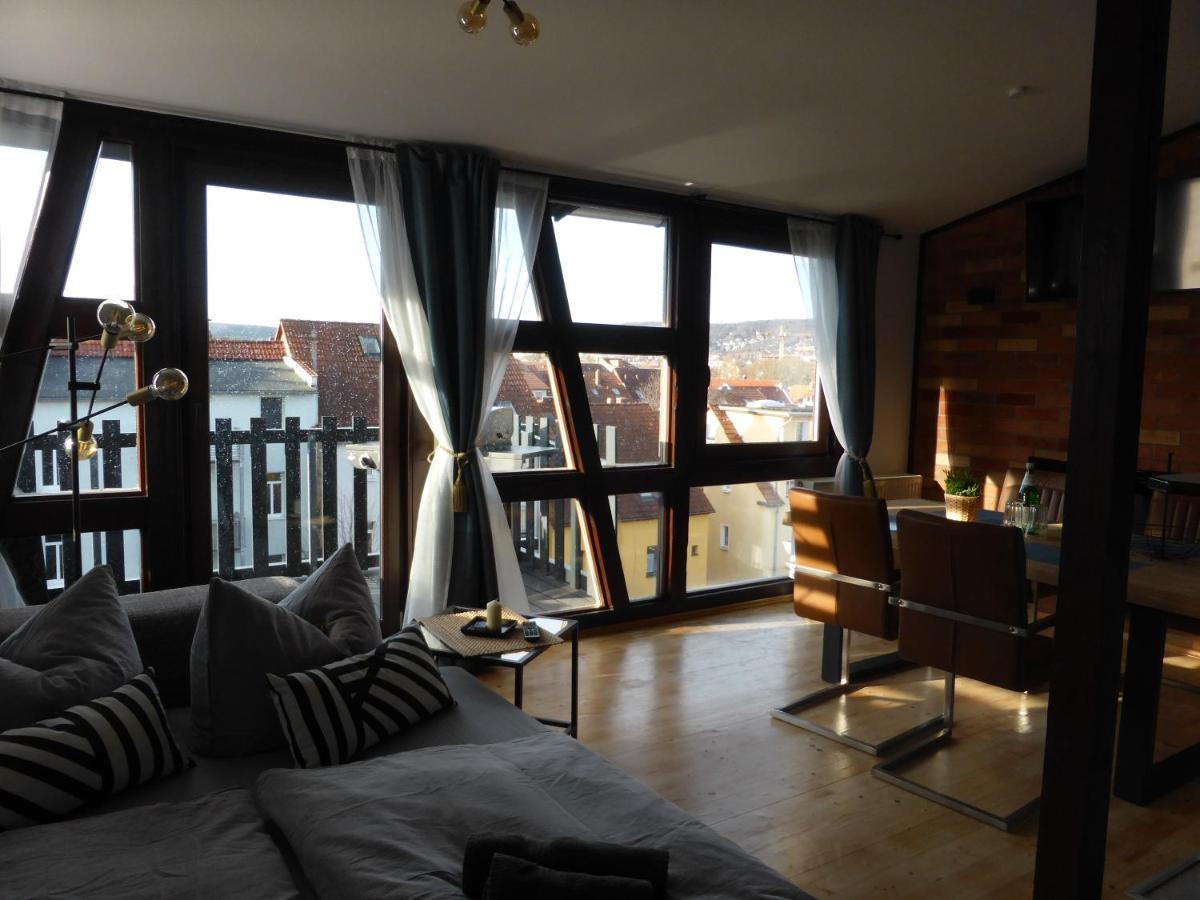 Apartment Skyline Of Jena, Luxurioes, Einzigartig, Free Wifi, Parkplatz, Klimatisiert, Zentral Jena