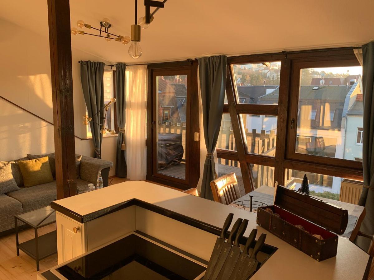 Apartment Skyline Of Jena, Luxurioes, Einzigartig, Free Wifi, Parkplatz, Klimatisiert, Zentral